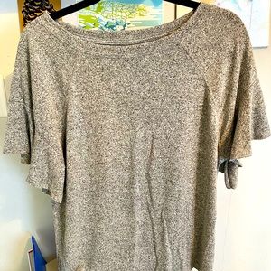 Gray Abercrombie top.